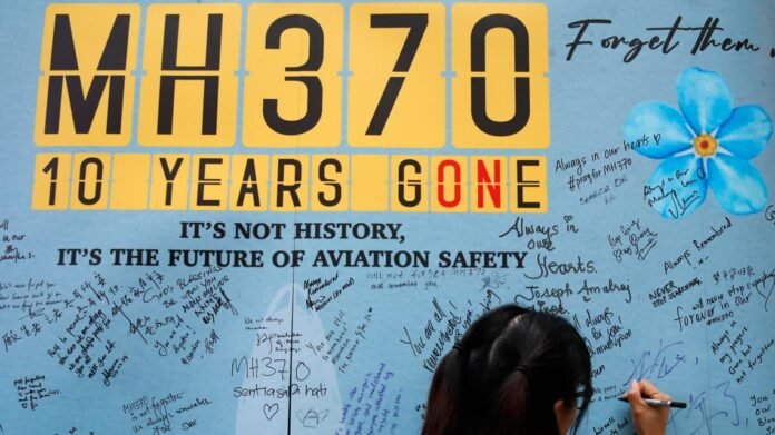 MH370 10 years since Malaysian Airlines flight disappearance